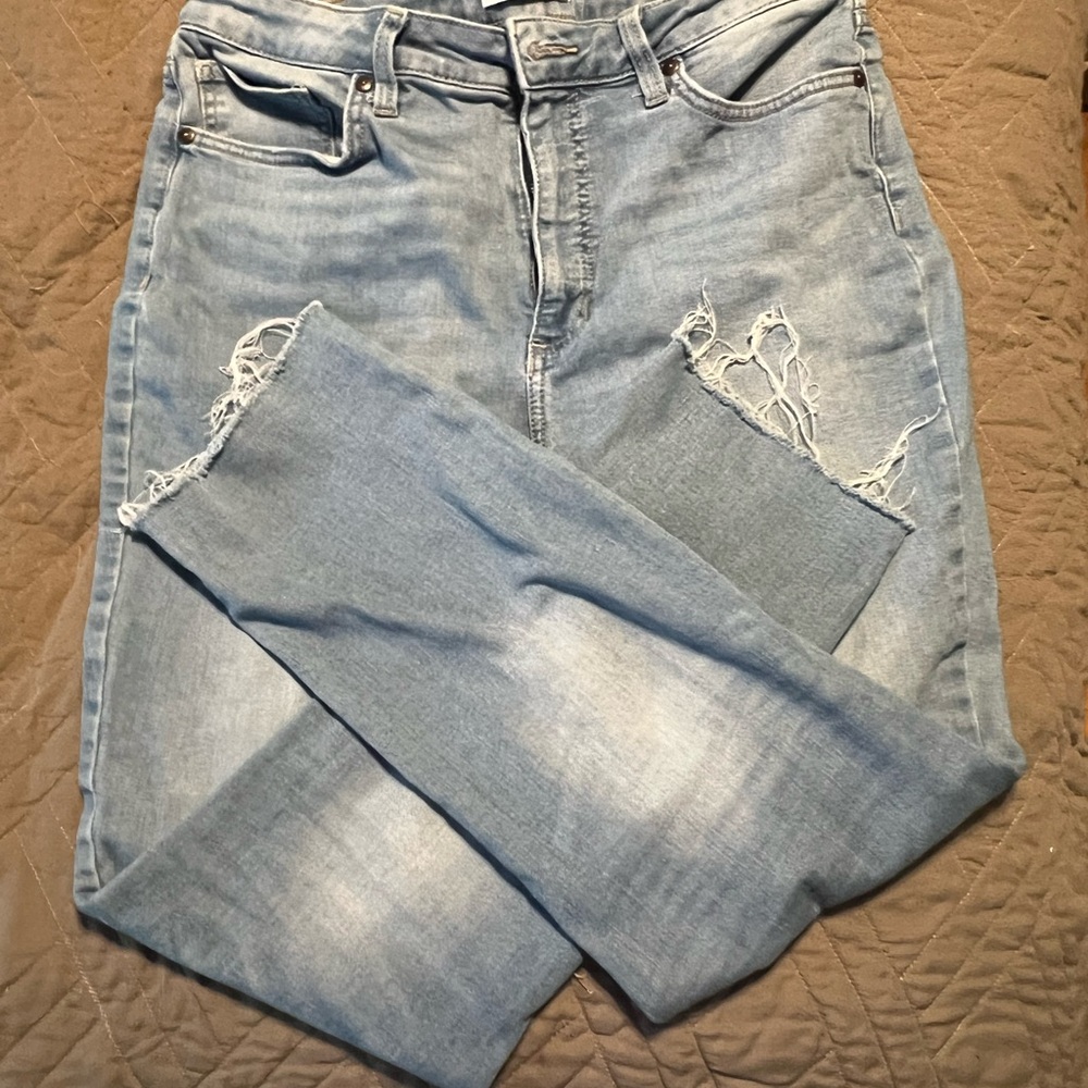 LC Lauren Conrad Light Blue Ankle Jeans NWT size 14